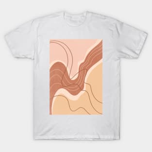 Abstract Bohemian Shapes 4.9 T-Shirt